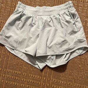 Lululemon light mint green shorts size 6
